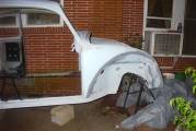 '67 Beetle Body Rust Repair Picture 2